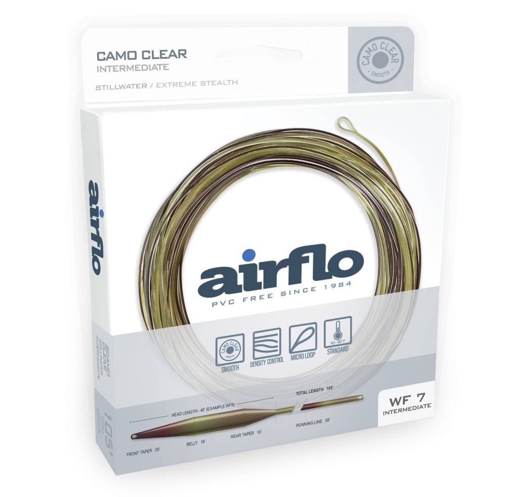 Airflo Delta Clear Camo Intermediate WF8FI fly line