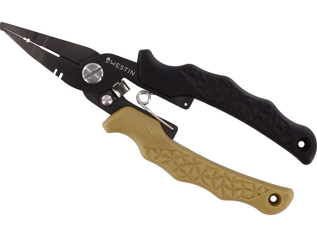 Westin HD SPLIT RING PLIERS XL 19CM BLACK SAND
