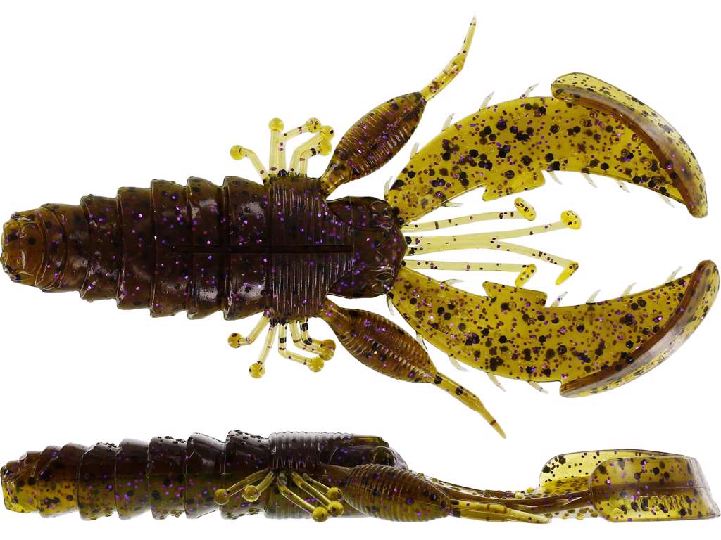 Westin CRECRAW CREATUREBAIT 6,5CM 4G GREEN PUMPKIN PURPLE 6PCS
