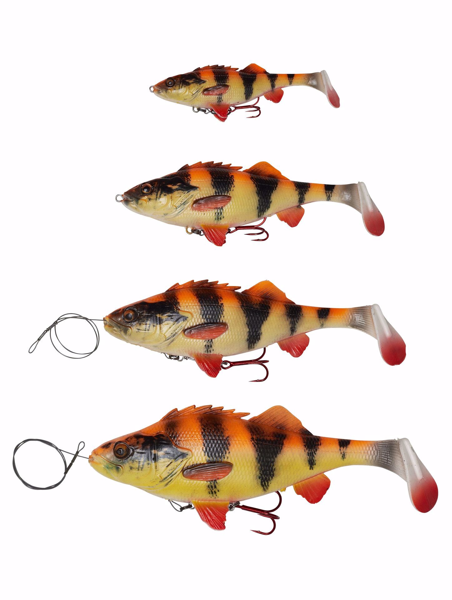 Savage Gear 4D Perch Shad 17.5cm 67g SS 03-Albino