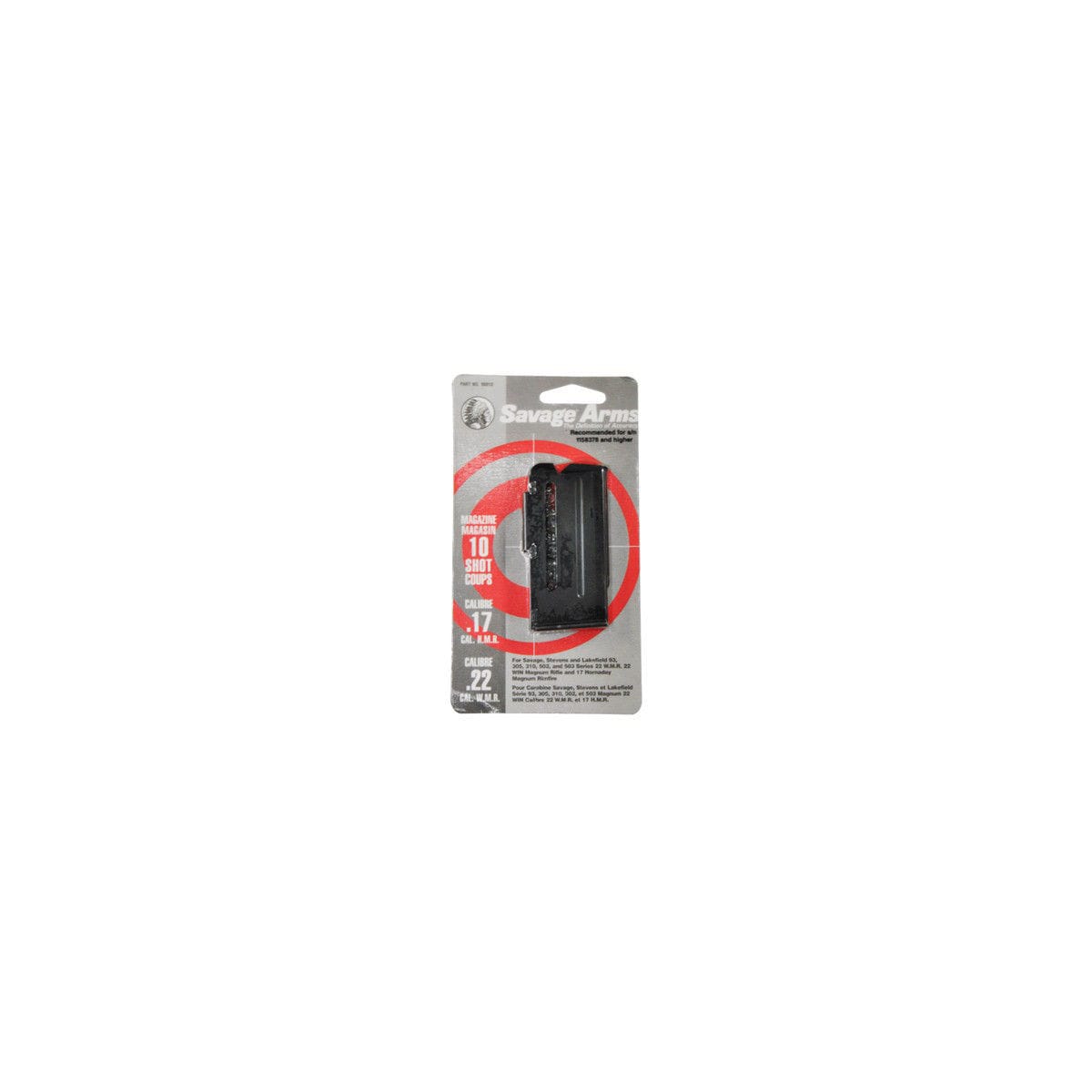 Savage Magasin 93 Sort 22LR 10Skudd