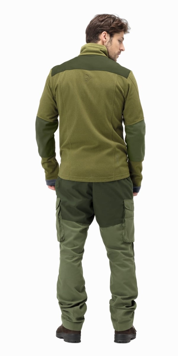 Norrøna finnskogen warm1 Jacket Hunting Light Green