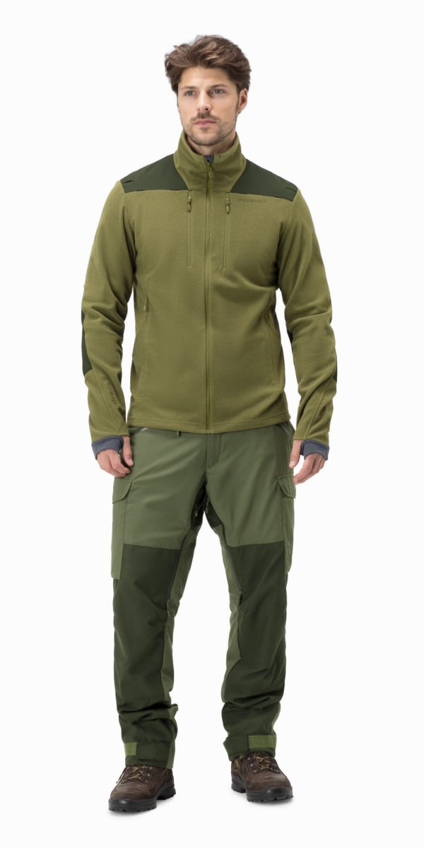 Norrøna finnskogen warm1 Jacket Hunting Light Green