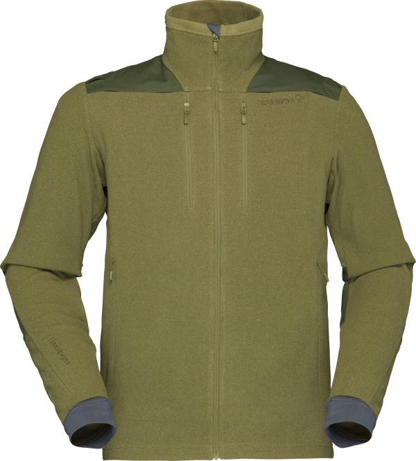 Norrøna finnskogen warm1 Jacket Hunting Light Green