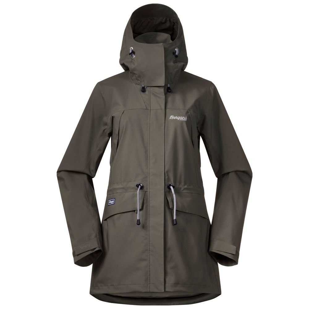 Bergans Breheimen 2L W Jakke GreenMud/Alu