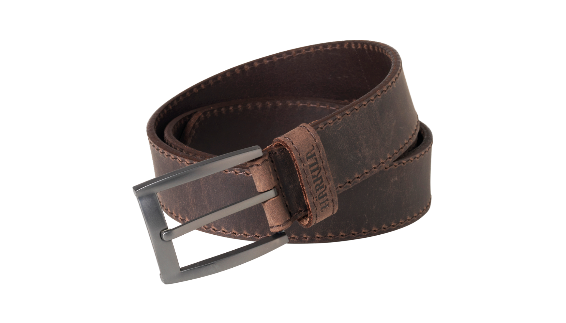 Härkila Arvak Lærbelte Deep brown
