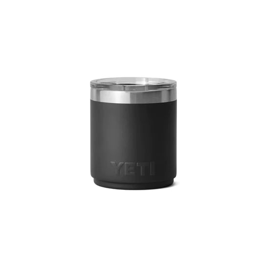 Yeti Rambler 10 oz (296 ml) Lowball 2.0 Black