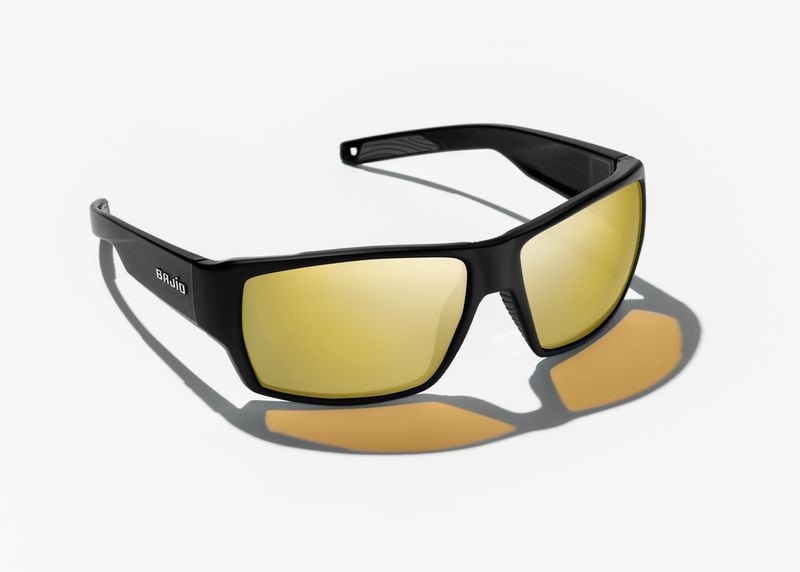 Bajio Vega Black Matte Yellow Mirror Glass