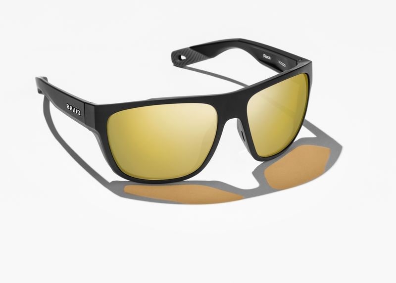 Bajio Las Rocas Black Matte Yellow Mirror Glass