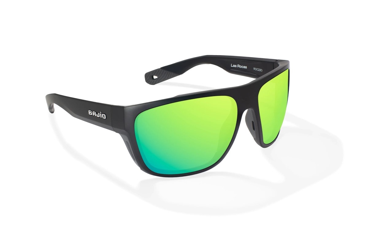 Bajio Las Rocas Black Matte Green Mirror PC