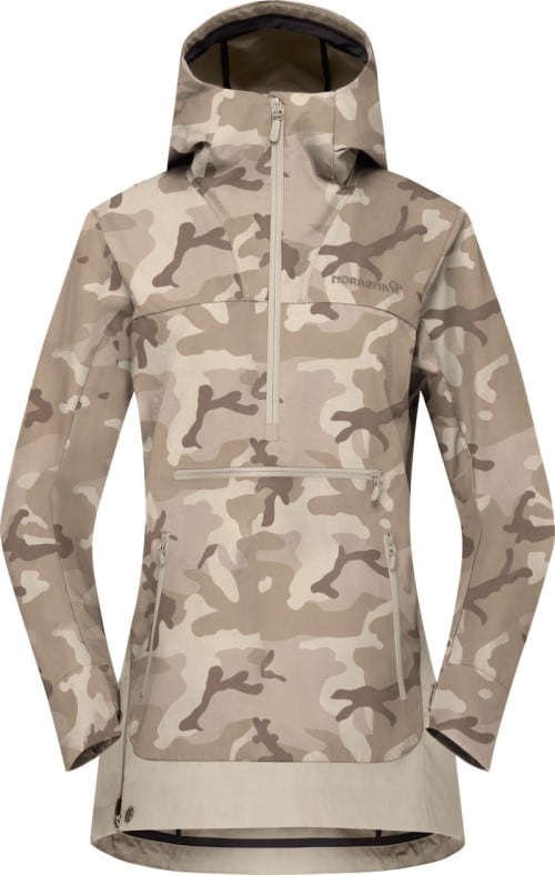 Norrøna Femund cotton Anorak (W) Camo Beige