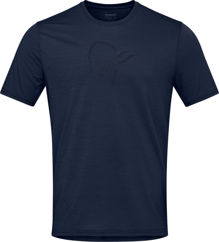 Norrøna Femund Equaliser Merino T-Shirt (M) Indigo Night