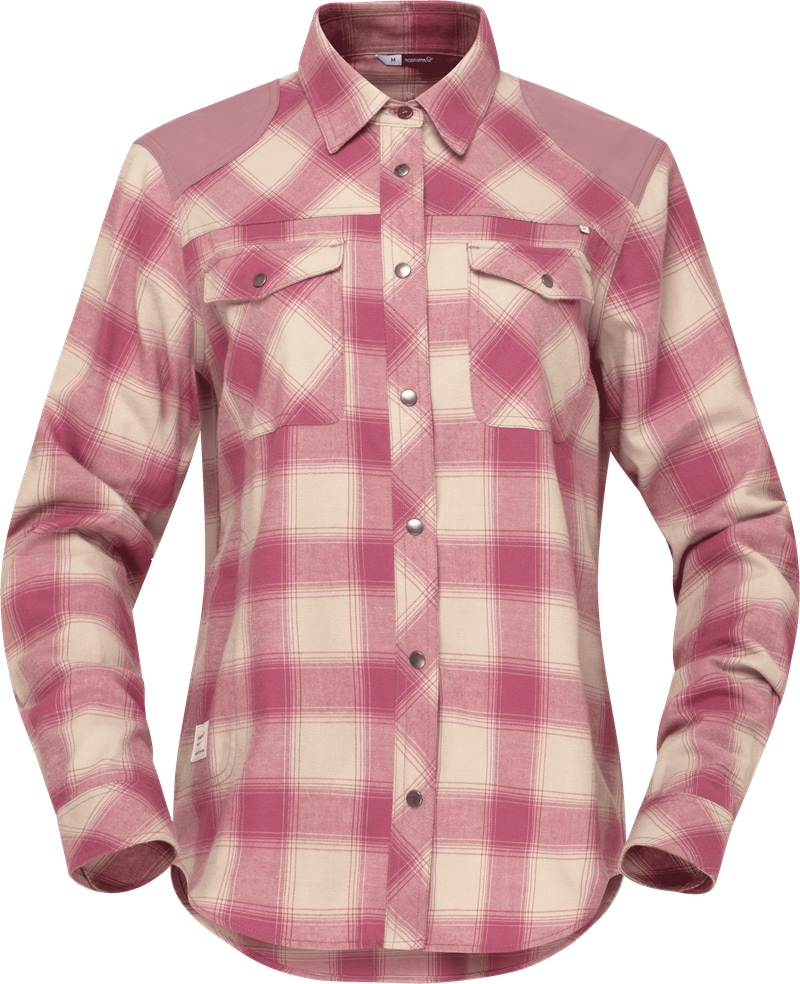 Norrøna Femund flannel Shirt (W) Grape Shake