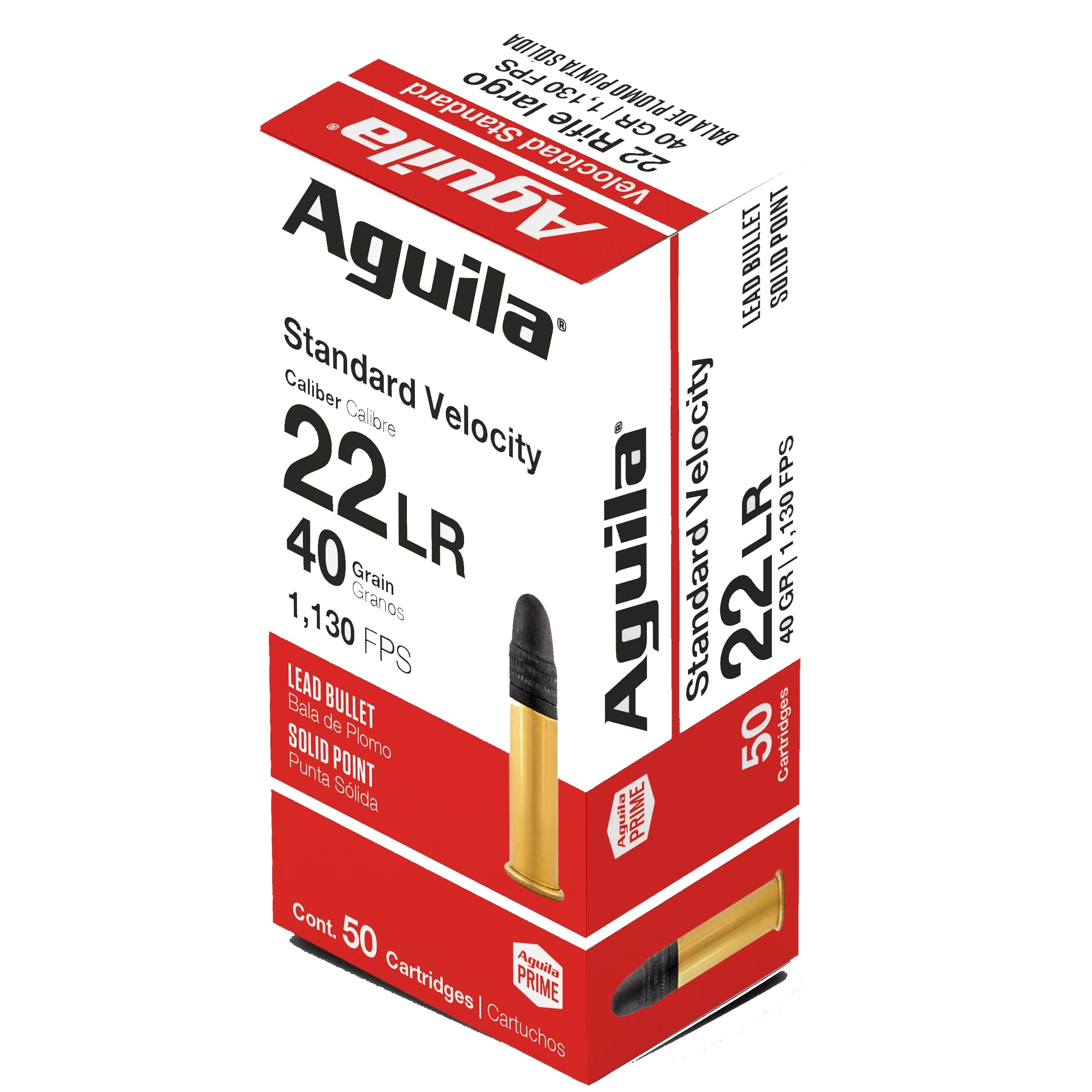 Aguila 22 LR Standard Velocity Lead SP 40GR