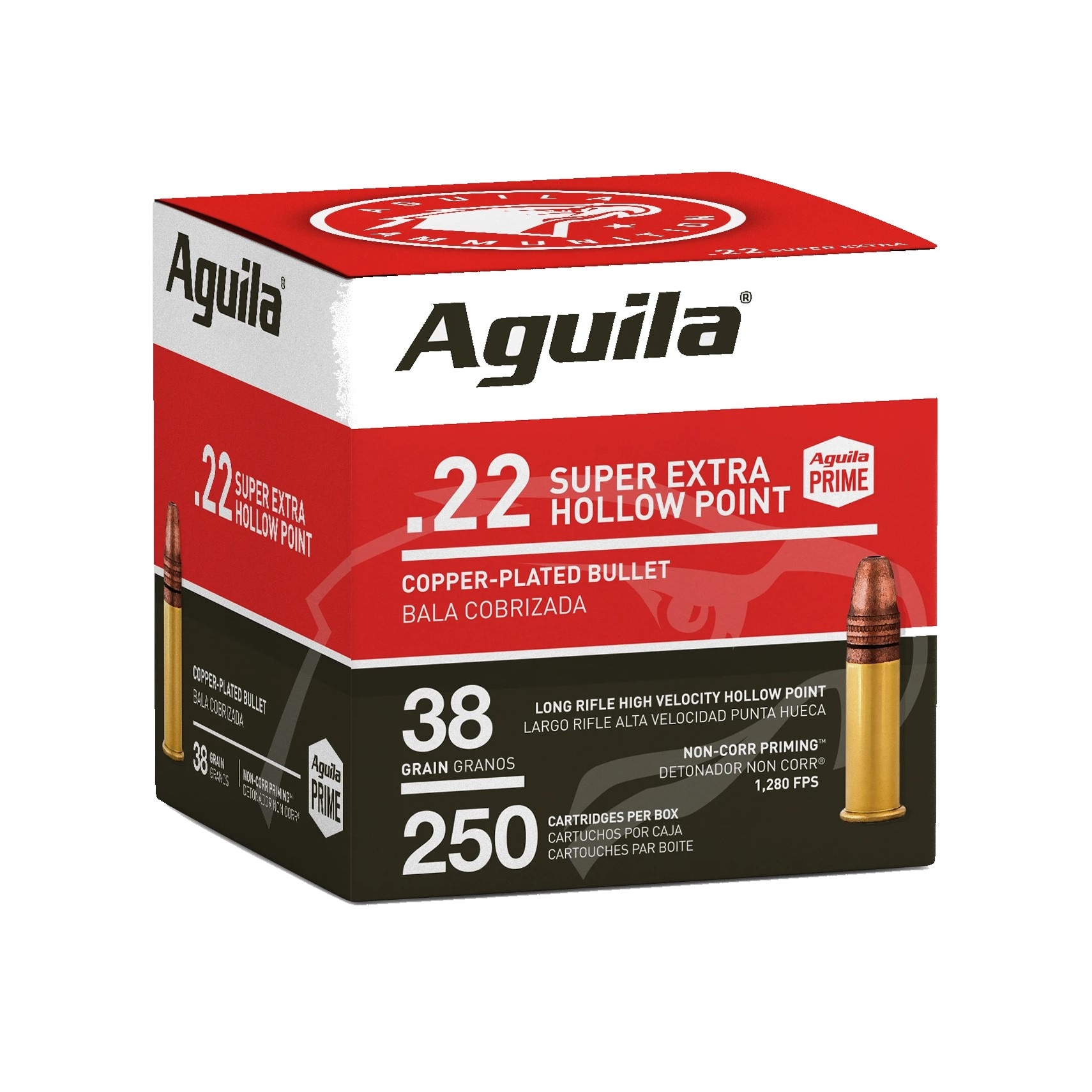 Aguila 22 LR Hollow Point CPHP 38GR BP250