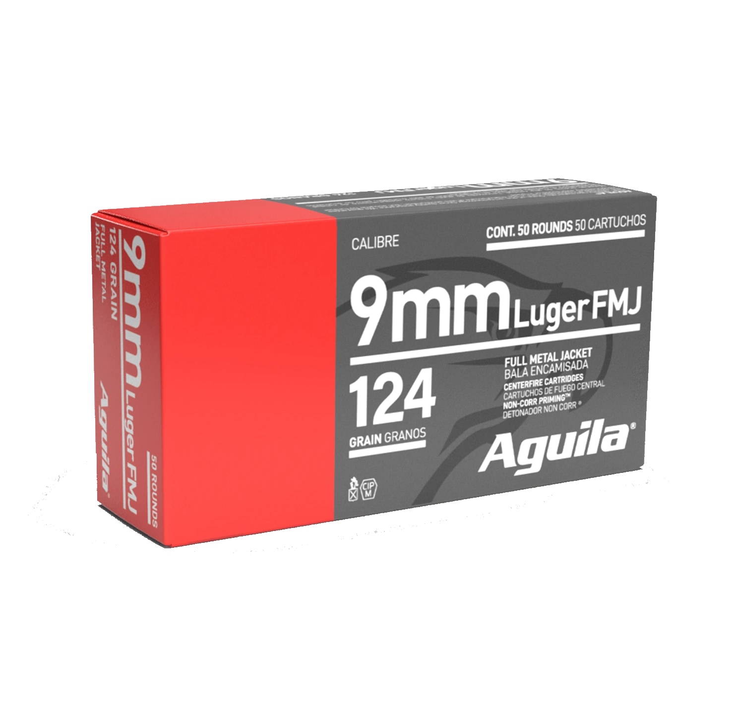 Aguila 9MM FMJ 124GR