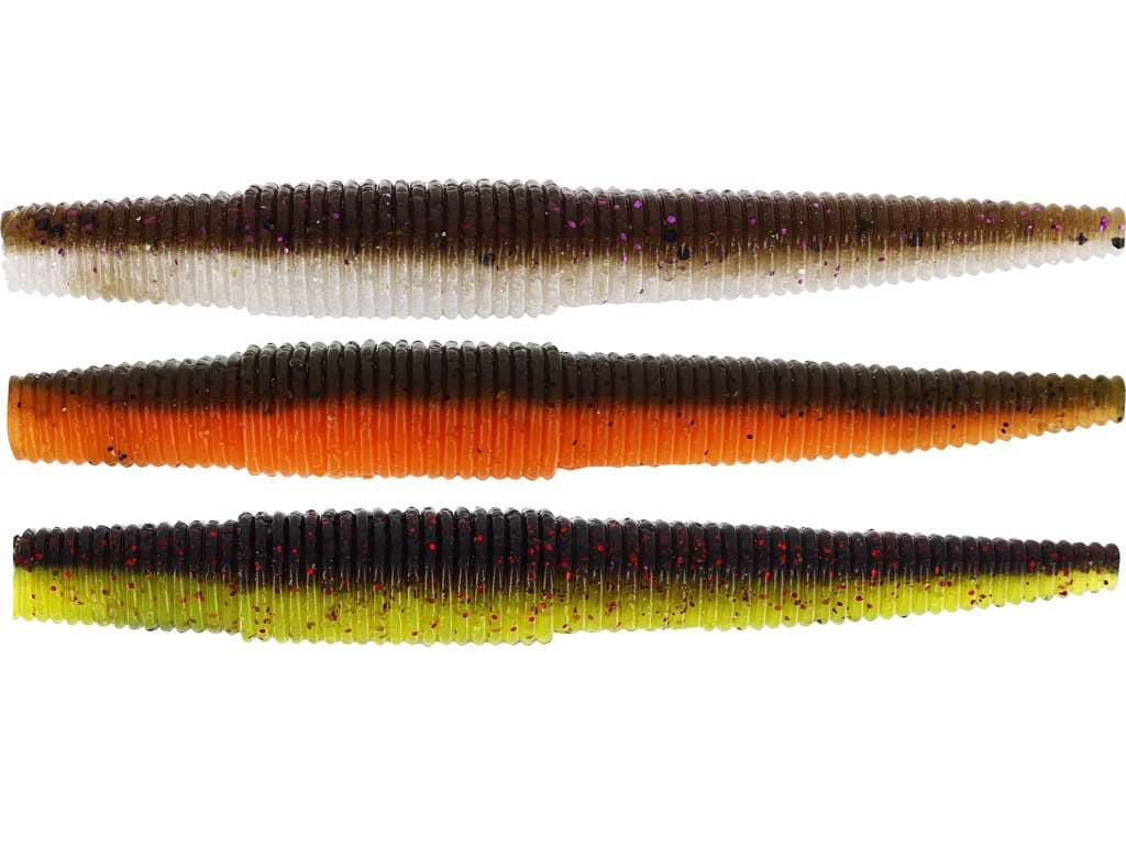 Westin Ned Worm 7cm 3g Dark water mix 7pcs