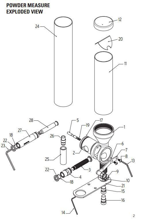 Hornday Parts Spring Nut#398739