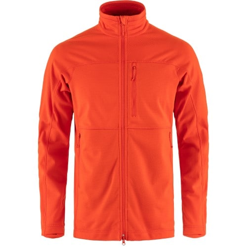 Fjällräven Abisko Lite Fleece Jacket M Flame Orange