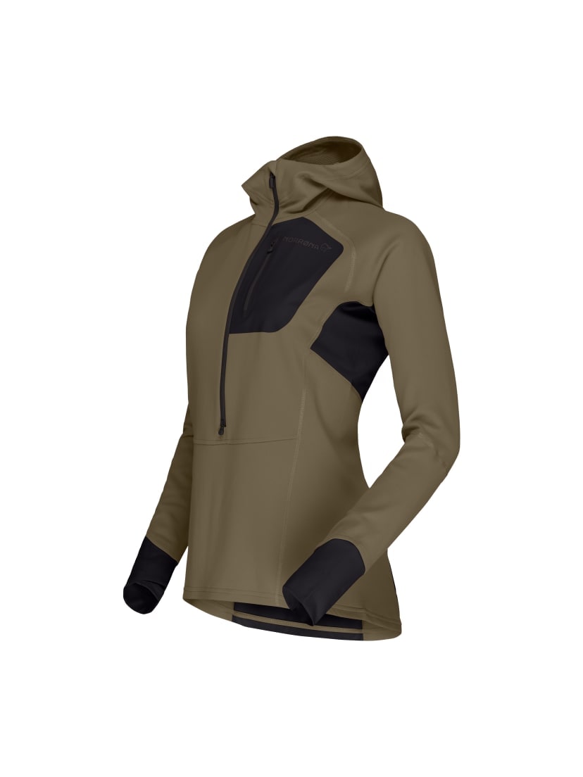 Norrøna Senja Warm 1 Hood (M) Olive Night