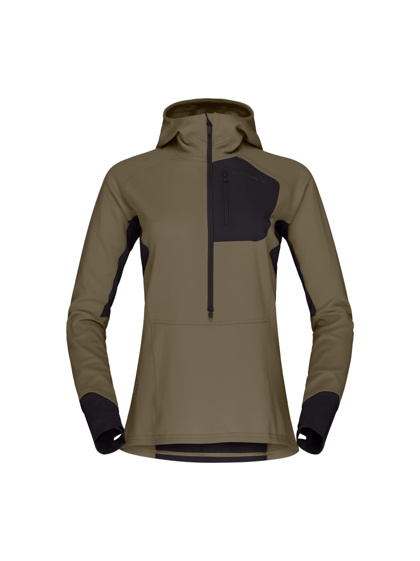 Norrøna Senja Warm 1 Hood (M) Olive Night