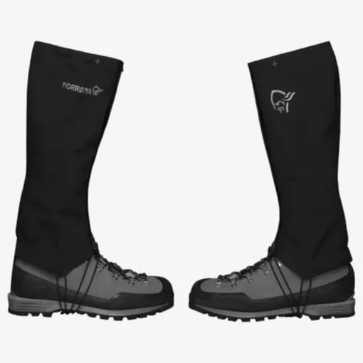 Norrøna trollveggen Gore-Tex Gaiters Caviar Utgått
