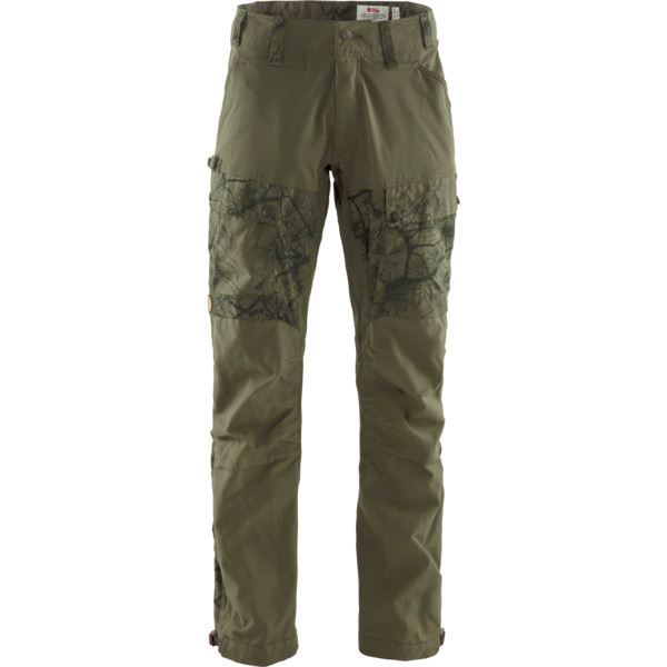 Fjällräven Lappland Hybrid Trousers M Green Camo - Laurel Green