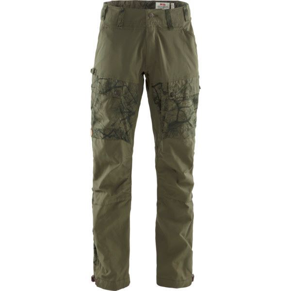 Fjällräven Lappland Hybrid Trousers M Green Camo - Laurel Green