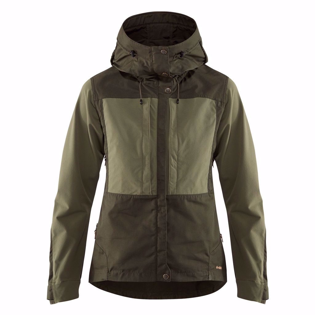 Fjällräven Keb Jacket W Deep Forest-Laurel Green