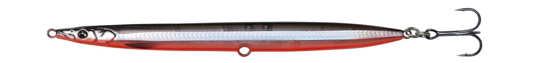 Savage Gear Sandeel Pencil 125 19g 10-Black&Red UV