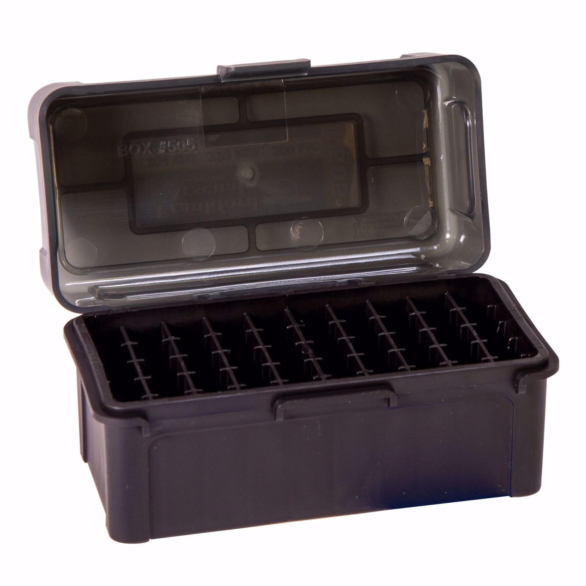 Frankford Arsenal Hinge-Top Ammo Box, #505, 222-223 50 ct.