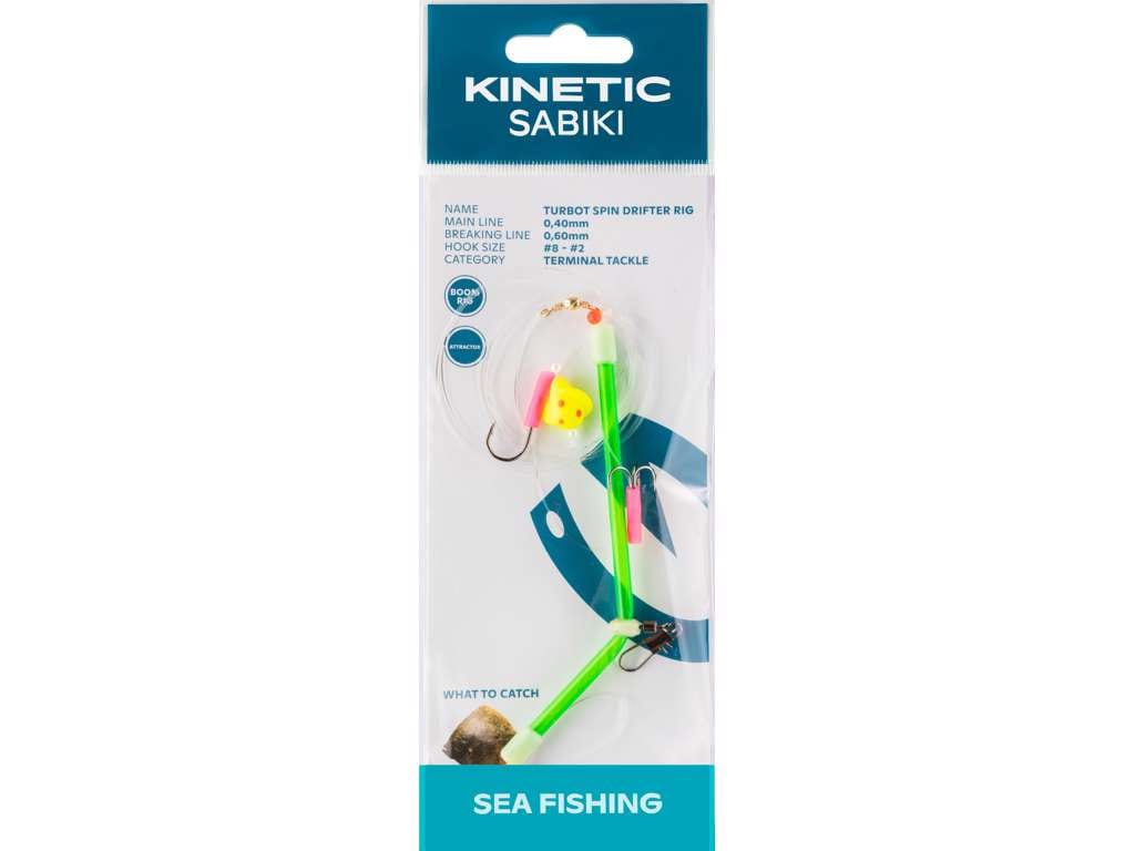 Kinetic Sabiki Turbot Spin Drifter #8/#2 Green