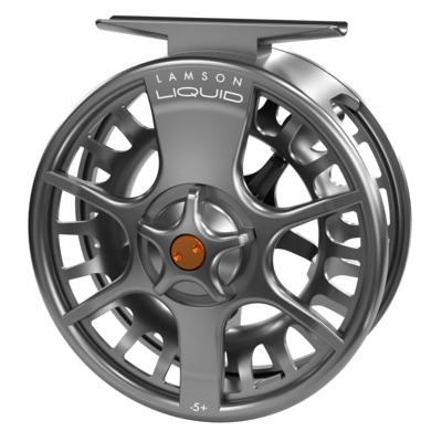 Lamson Liquid -5+ Reel Smoke