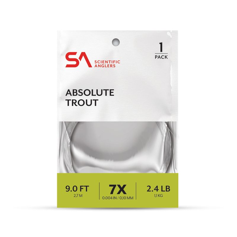 SA Absolute Trout Leader 9` 2X 0,23mm