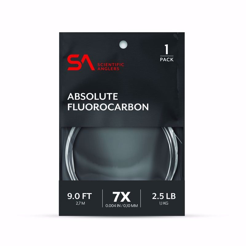 SA Absolute Fluorocarbon Leader 12` 20lb 0,38mm