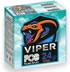 NOBEL VIPER STEEL 12-70-7 24 GR. LERDUESKUDD 420 m/s