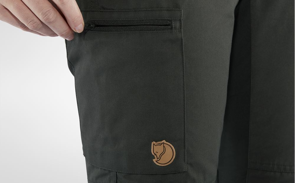 Fjällräven Kaipak Trousers Curved W Dark Navy