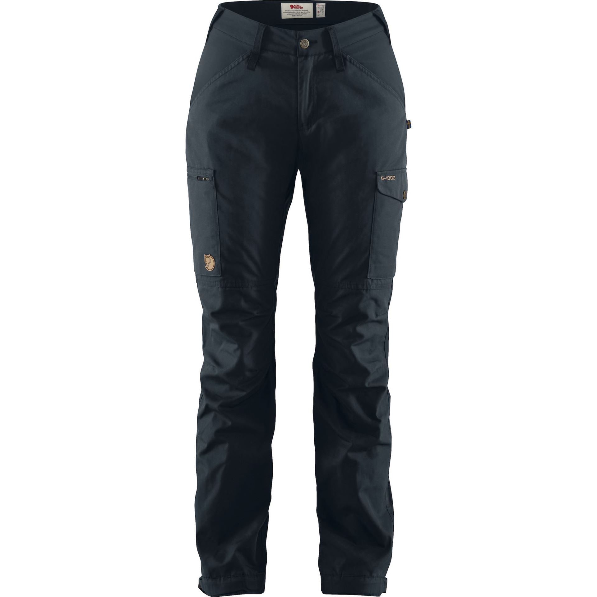 Fjällräven Kaipak Trousers Curved W Dark Navy