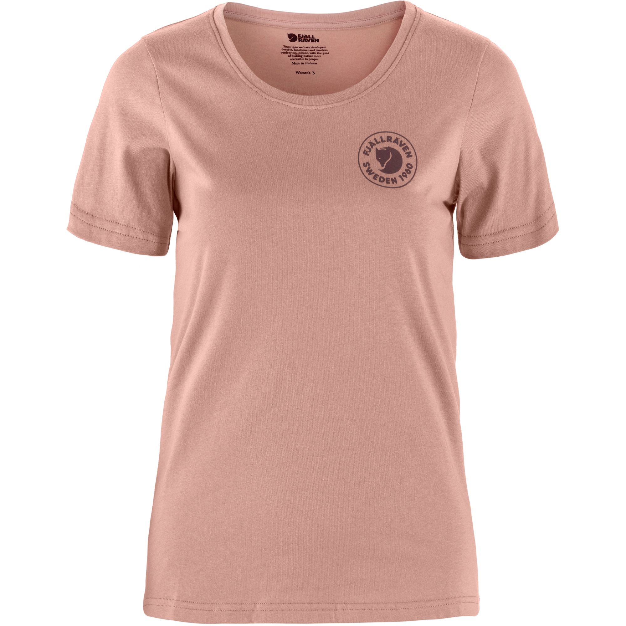 Fjällräven 1960 Logo T-shirt W Dusty Rose