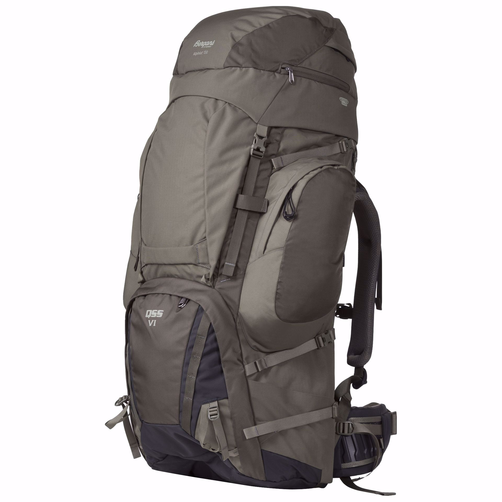 Bergans Alpinist V6 Large 130L Dk Green Mud/Green Mud