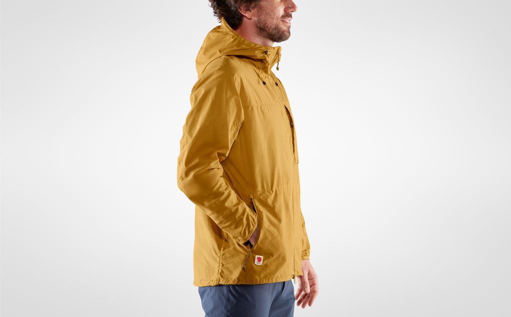 Fjällräven High Coast Wind Jacket M Ochre