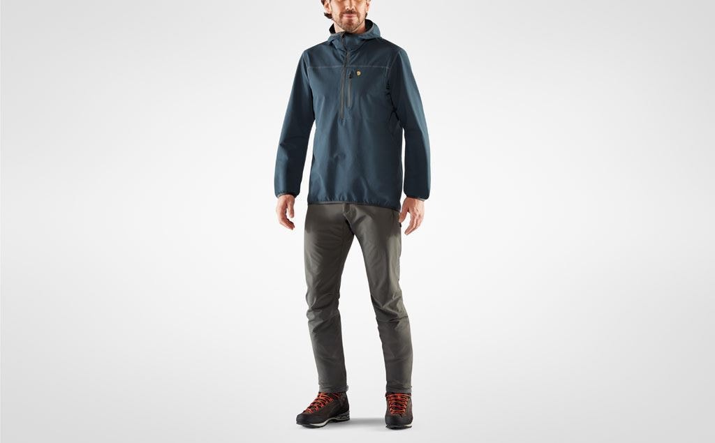 Fjällräven Bergtagen Stretch Half Zip M Mountain Blue