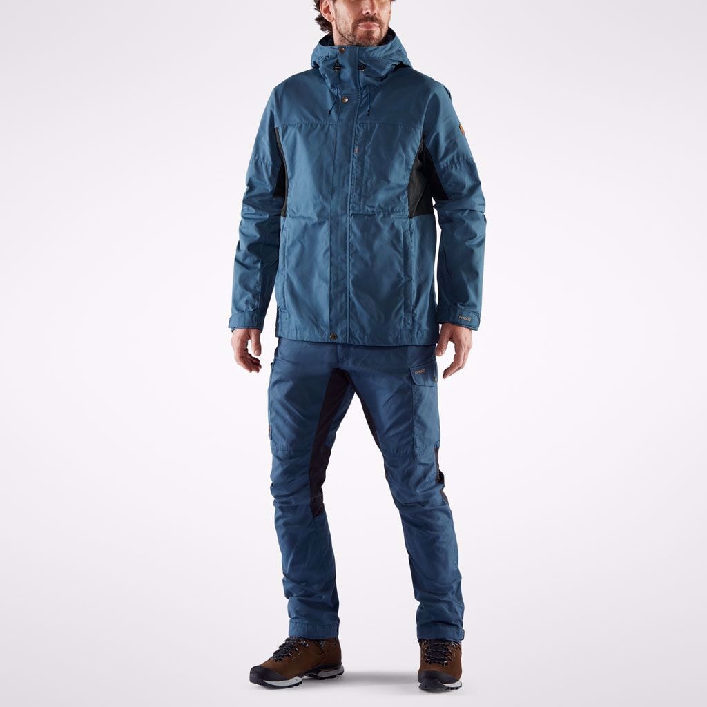 Fjällräven Kaipak Jacket M Uncle Blue- Dark Grey