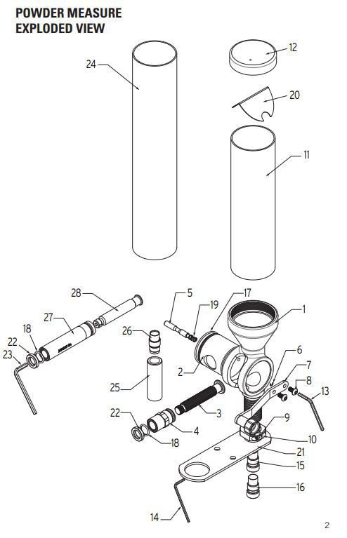 Hornday Parts AP Upper bracket #392707