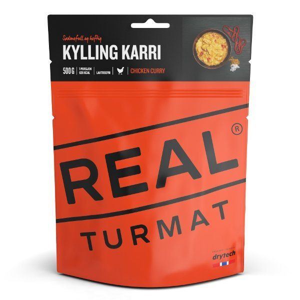 REAL TURMAT Kylling Karri 500 gr