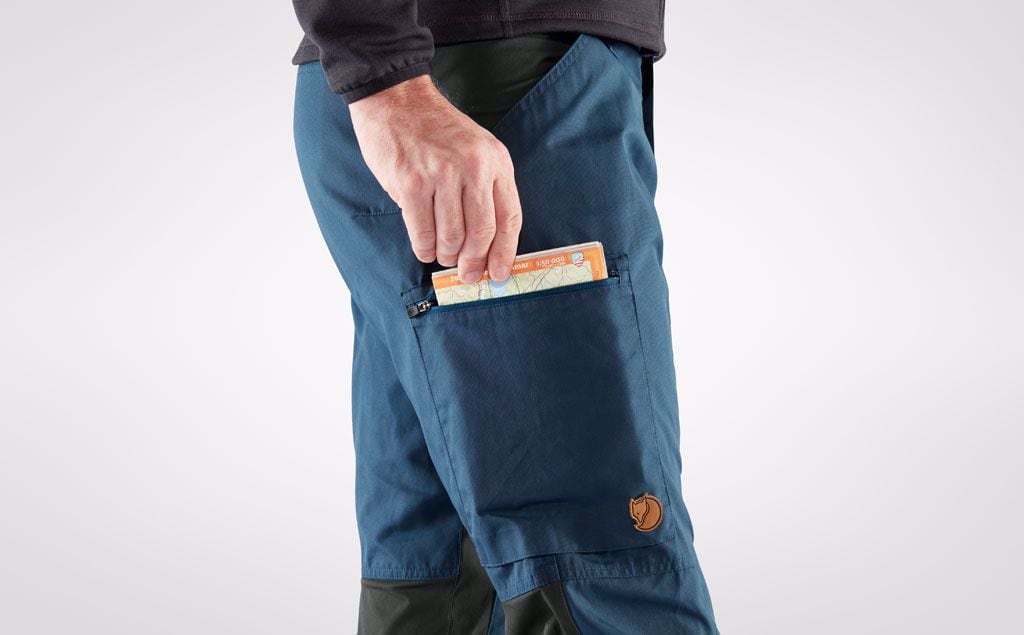 Fjällräven Kaipak Trousers M Dark Grey-Black