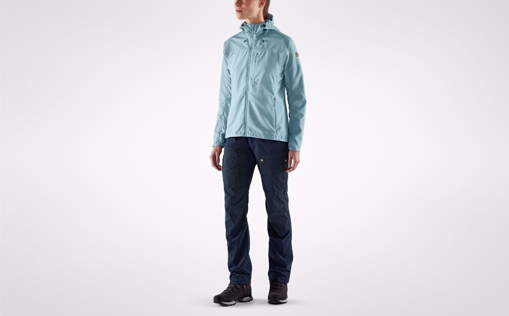 Fjällräven Abisko Midsummer Jacket W Shark Grey-Super Grey