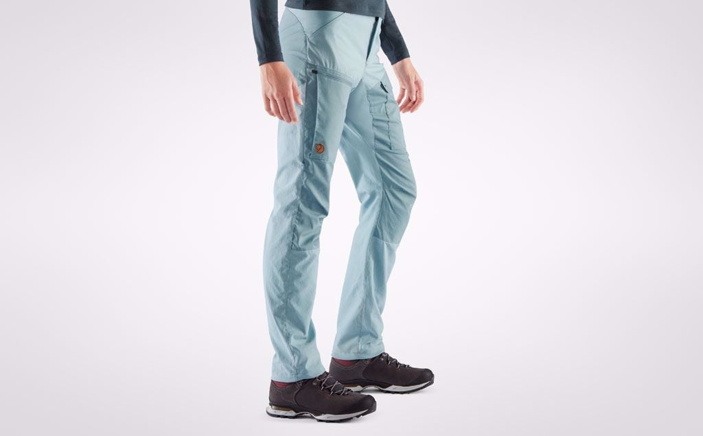 Fjällräven Abisko Midsummer Trousers W Mineral Blue-Clay Blue