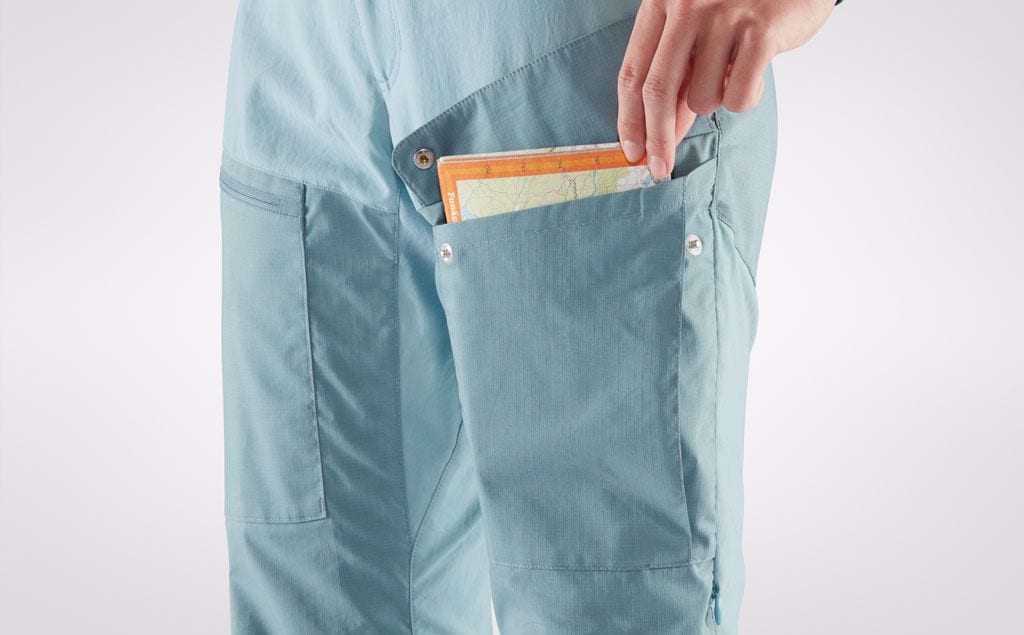 Fjällräven Abisko Midsummer Trousers W Mineral Blue-Clay Blue