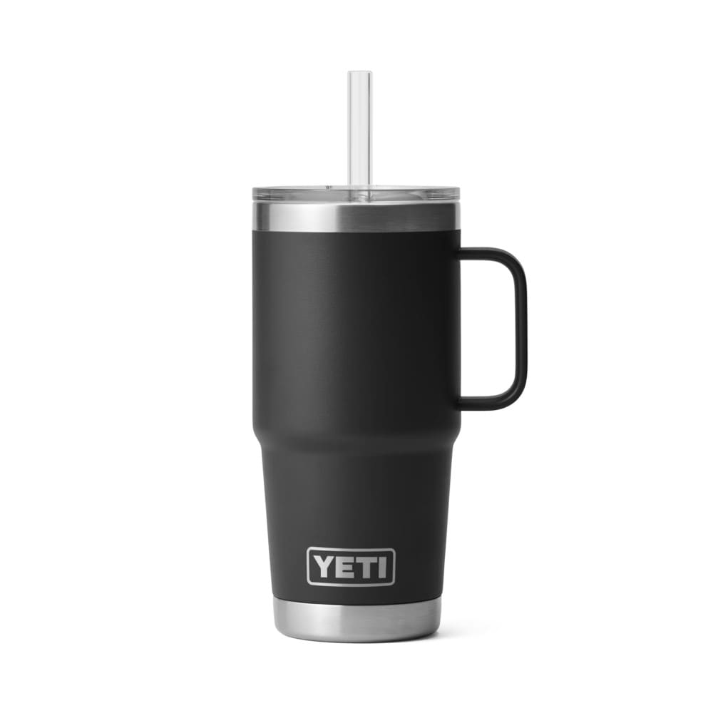 Yeti Rambler 25 oz (710 ml) Straw Mug Black